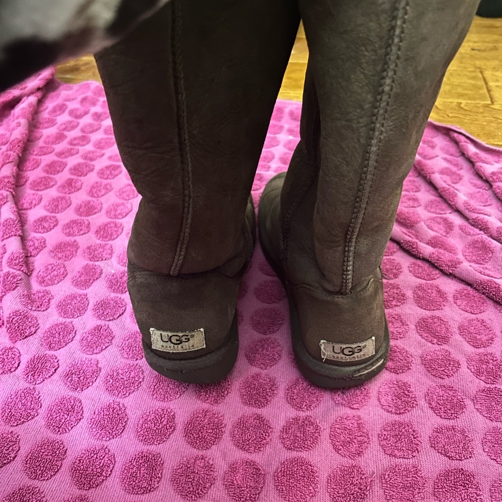 7W UGG Chocolate Suede Footwear